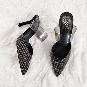 BOGO Vince Camuto Kempern Clear Strap Heel Size 6 New